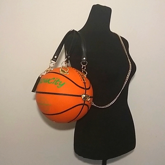 NWT Limited Edition HANDMADE "GLOW" Basketball Purse 🏀 - Picture 7 of 17